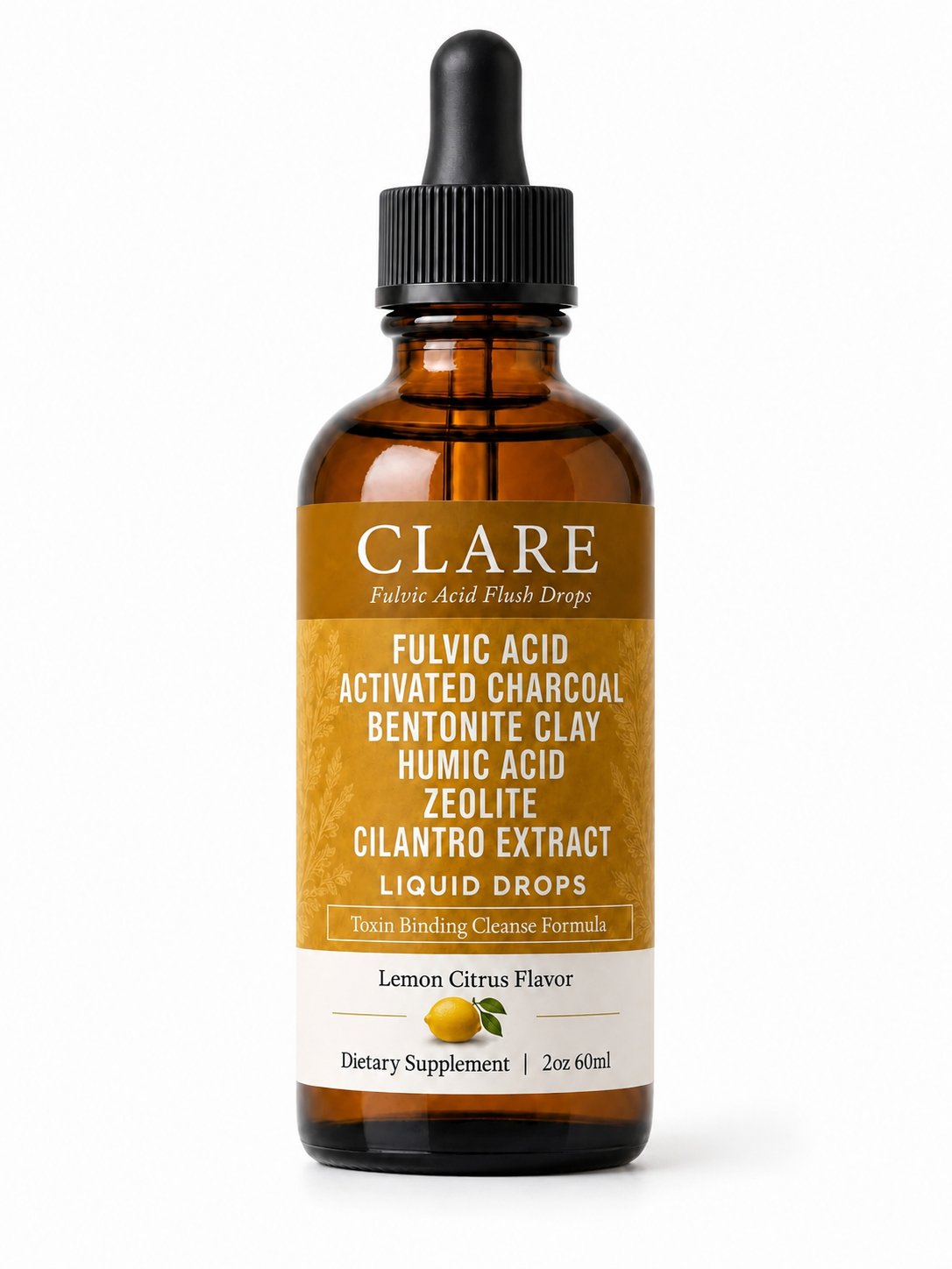Clare Fulvic Acid Flush Drops
