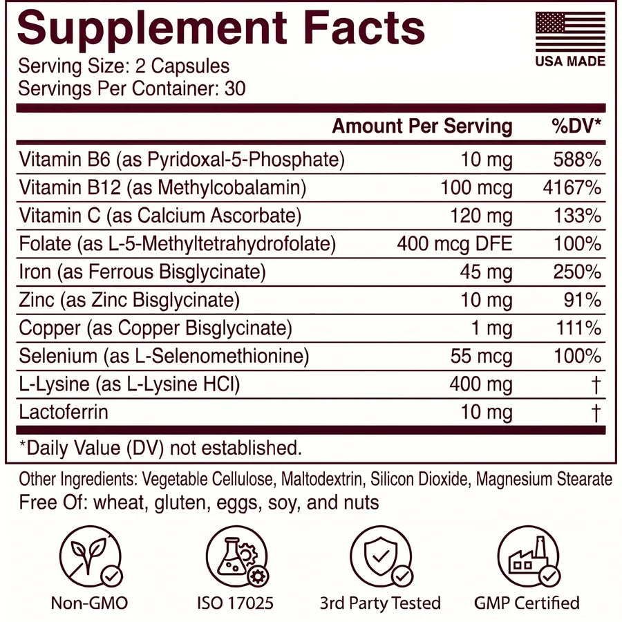 CLARE FerraVital™ Ferritin Support