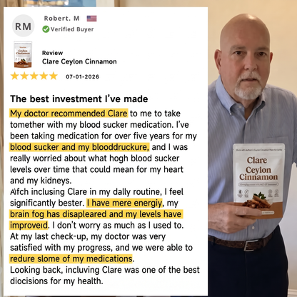Clare Ceylon Cinnamon 7200mg equivalent with MCT Oil
