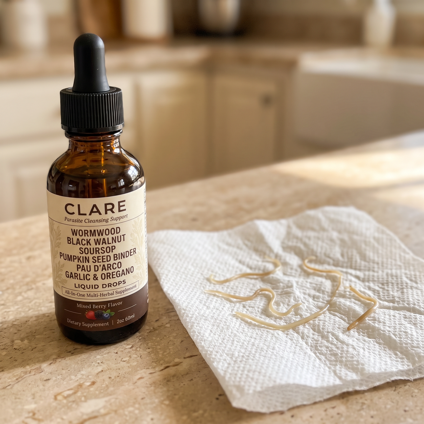 Wild-Harvested Wormwood Herbal Drops