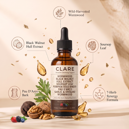 Wild-Harvested Wormwood Herbal Drops