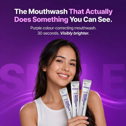 Claremont Purple Bright Smile Mouthwash